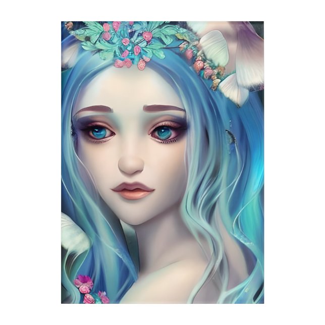Ethereal Fantasy Art | Beautiful Fairy Birthday (Front)