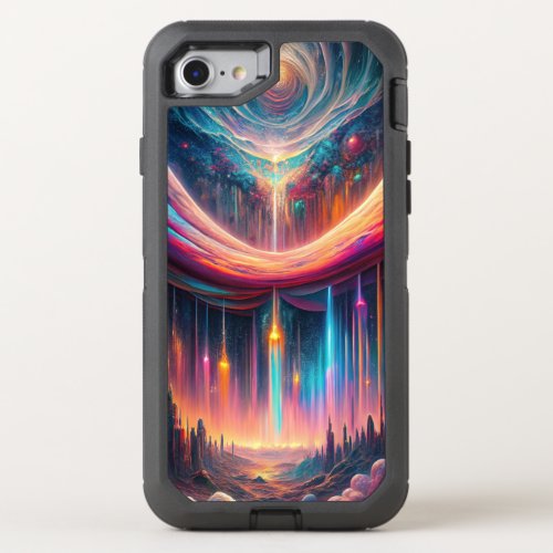 Ethereal Flow Abstract Euphoria  OtterBox Defender iPhone SE87 Case