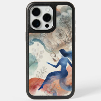 "Ethereal Flow – Watercolor Dreamscape Art" iPhone 15 Pro Max Case