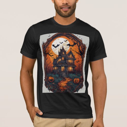Ethereal Fright _ Halloween T_Shirt Design