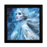 Ethereal Frozen Snow Queen Fantasy Art Gift Box