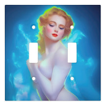 Ethereal Goddess Portrait – Surreal Fantasy