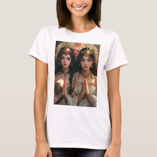 Ethereal Goddesses Collection T_Shirt