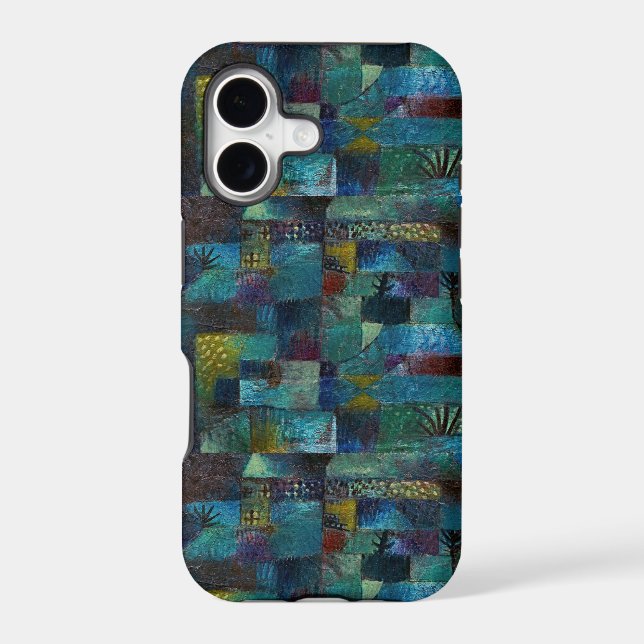Ethereal Harmony: Paul Klee's Terraced Garden Case-Mate iPhone Case (Back)
