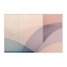 Ethereal Harmony Summary Modern Pastel Art Color