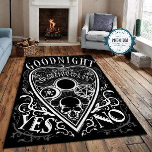 Ethereal Ink: Tattoo-Inspired Area Rug