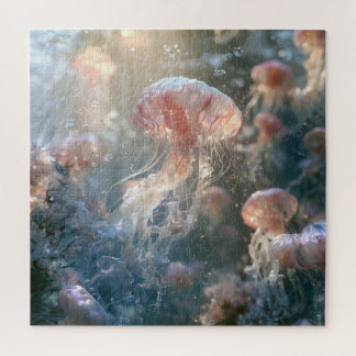 Ethereal Jellyfish Jigsaw Puzzle