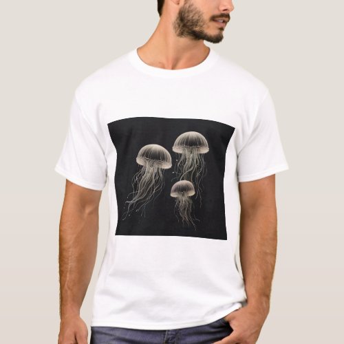 Ethereal Jellyfish T_Shirt Designs Inspired by Oc