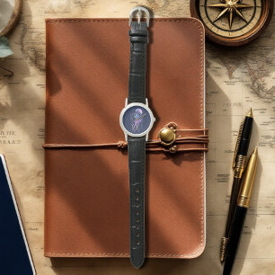 Ethereal Jellyfish Violet Blue Watch