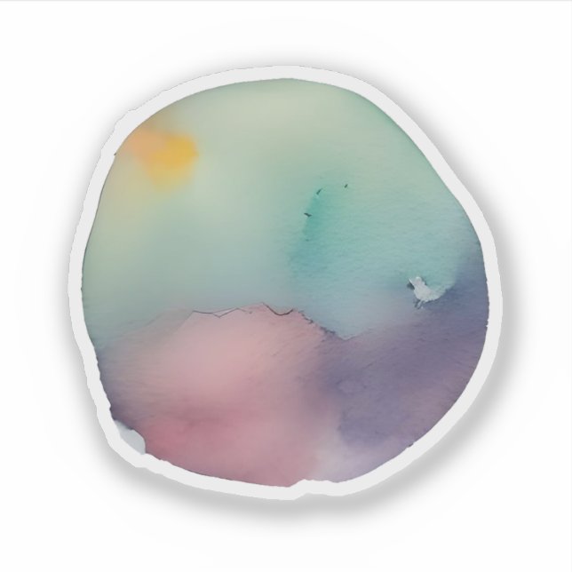 Ethereal Landscape Sticker (Front)