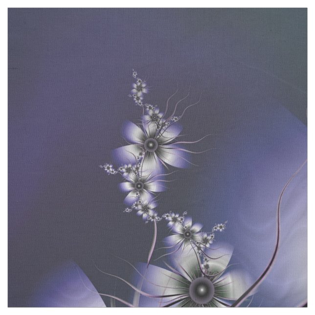 Ethereal Lavender Floral Fabric (Swatch)