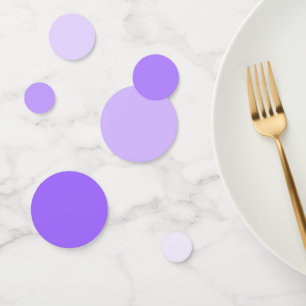 Ethereal Lavender Table Confetti - Soft Gradient 