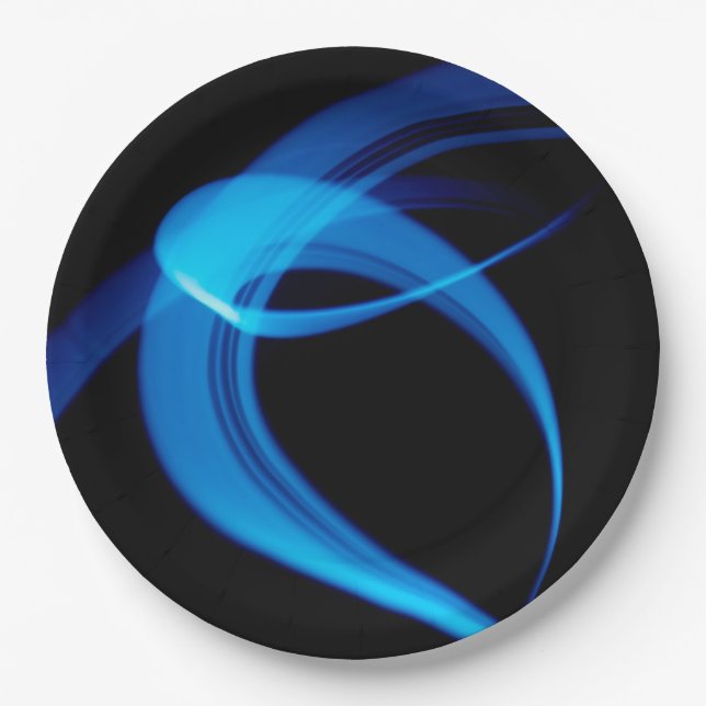 Ethereal light. paper plates (Front)