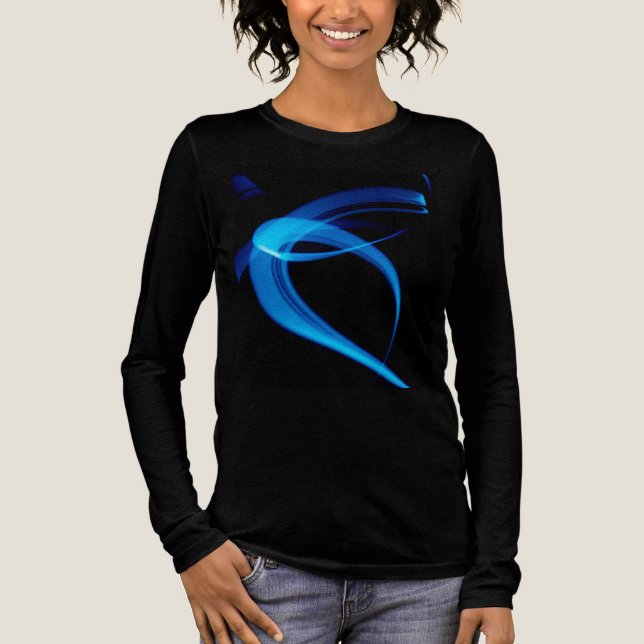 Ethereal light. Tri-Blend shirt (Front)