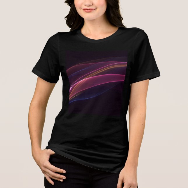 Ethereal light Tri-Blend shirt (Front)