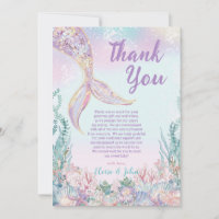 Ethereal Little Mermaid Girl Baby Shower
