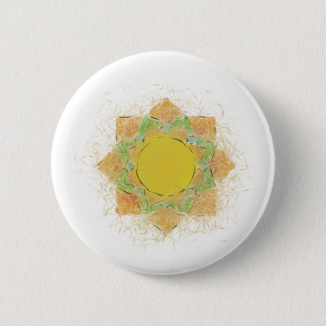 Ethereal Lotus Flower Button (Front)