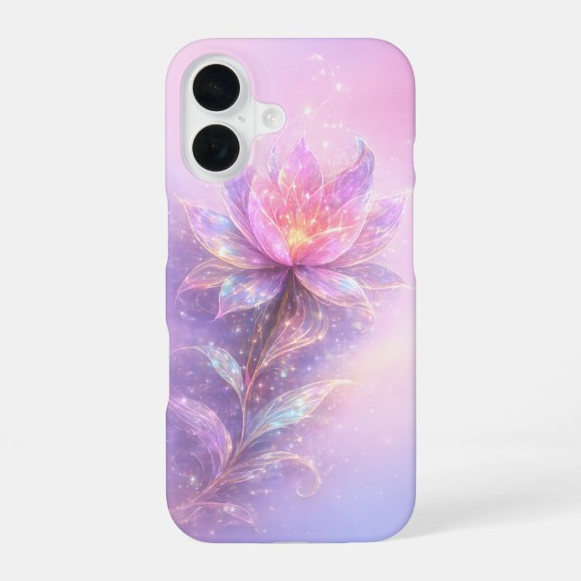 Ethereal Lotus Light iPhone Case (Back)