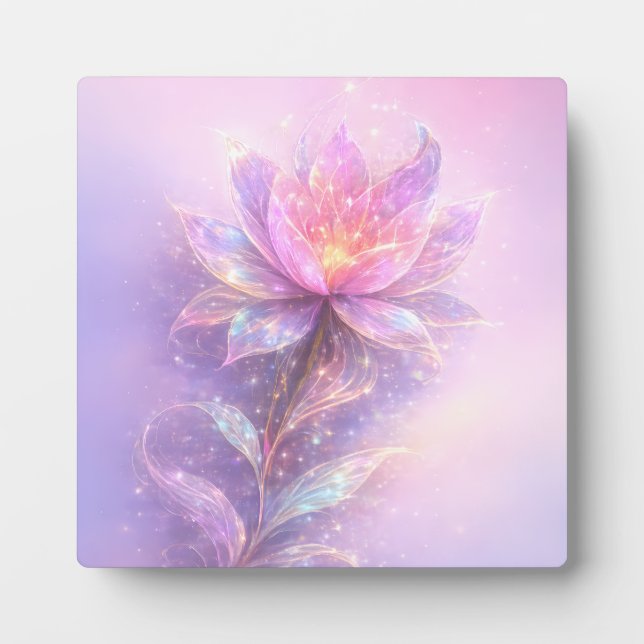 Ethereal Lotus Light Plaque (Front)