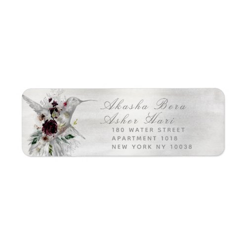 Ethereal Love Wedding Return Address Label