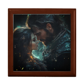 Ethereal Lovers in a Stormy Night Gift Box