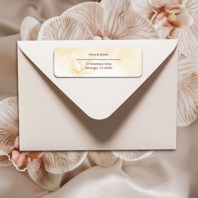 Ethereal Magnolia Flower,  Label (Creator Uploaded)
