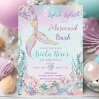 Ethereal Mermaid Bash Under the Sea Pool Birthday