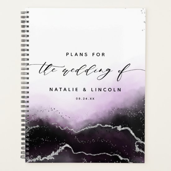 Ethereal Mist Ombre Ultra Violet Luxury Wedding Planner