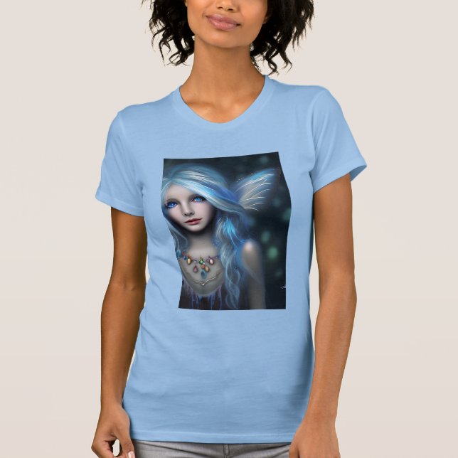 Ethereal Mystical Fairy Girl T-Shirt (Front)