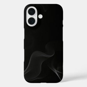 Ethereal Noir Smoke – Premium Dark Aesthetic Phone iPhone 16 Case