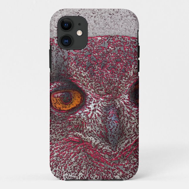 Ethereal Owl Case-Mate iPhone Case (Back)