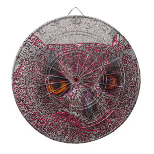 Ethereal Owl Dartboard