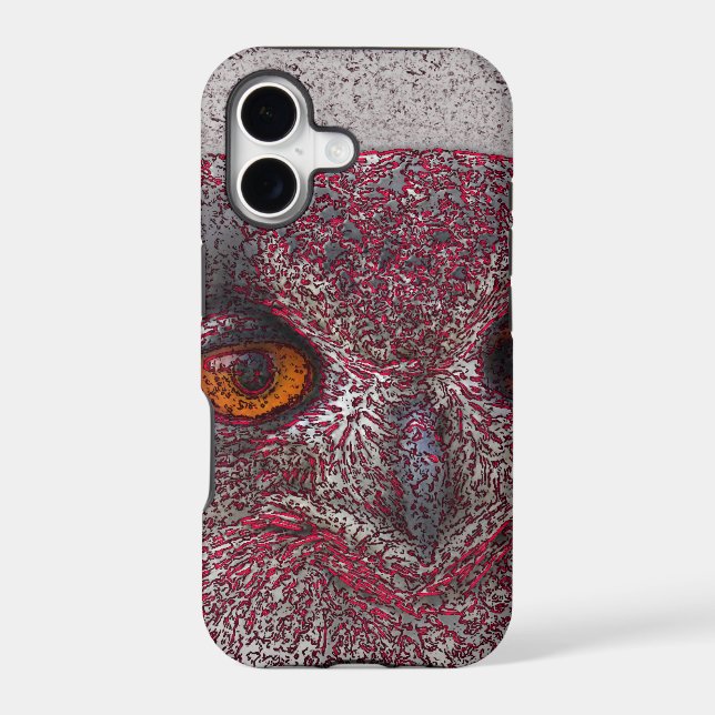 Ethereal Owl Iphone Case (Back)
