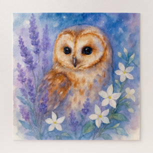 Ethereal Owl Jigsaw Puzzle