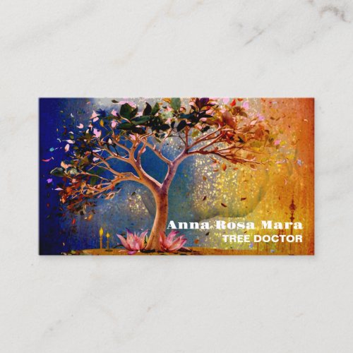  Ethereal QR TREE of LIFE AP82 Business Card