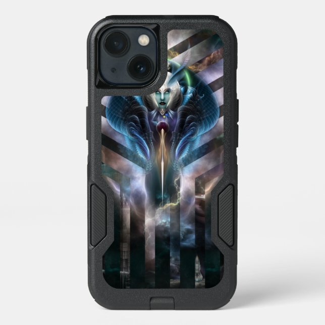 Ethereal Queen Of Galaxy Samsung S8 Commuter Case (Back)