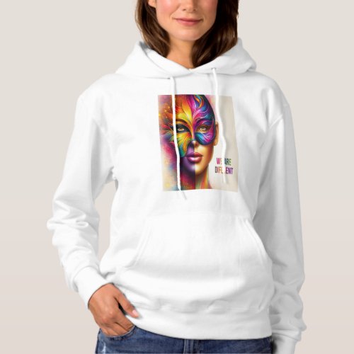 Ethereal Radiance A Symphony of Colours Hoodie