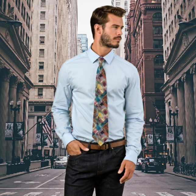 Ethereal Reverie: A Journey Into Sublime Emotions Neck Tie (Creator Uploaded)