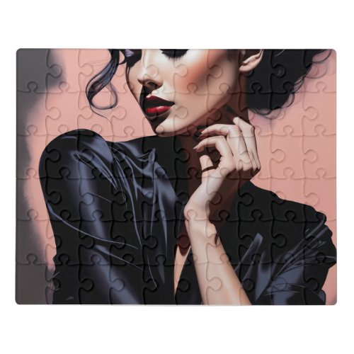 Ethereal Reverie A Sensual Ode to Vintage  Jigsaw Puzzle
