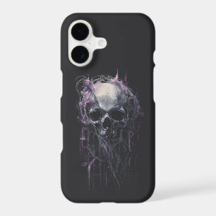 Ethereal Skull Abstract Grunge Dark Art iPhone 17 Case