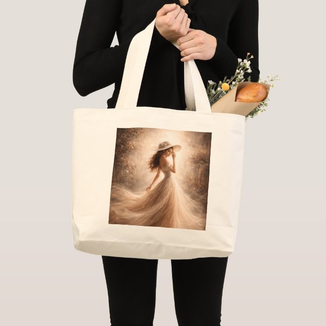 Ethereal Slavic Water Nymph Tote Bag Boho (Front (Product))
