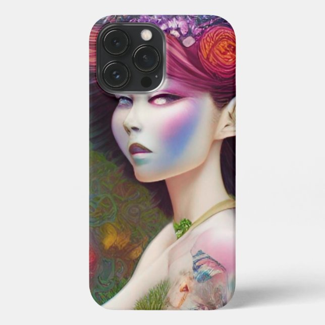 Ethereal Spiritual Spirit Guide Nymph Fairytale  i iPhone Case (Back)