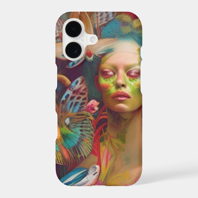 Ethereal Spiritual Spirit Guide Nymph iPhone 13 Pr Case (Back)