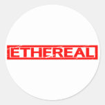 Ethereal Stamp Classic Round Sticker