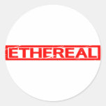 Ethereal Stamp Classic Round Sticker