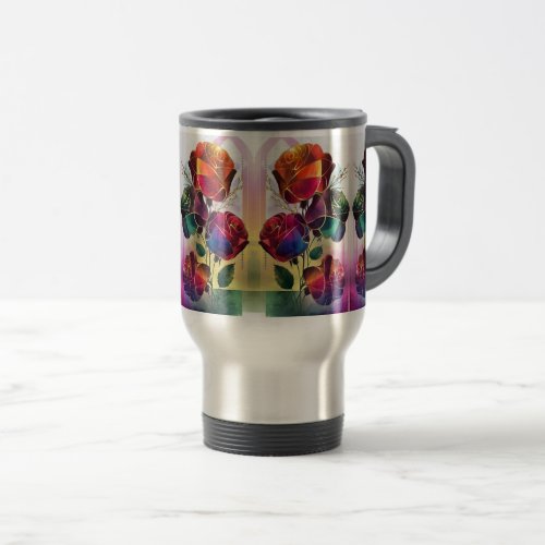  Ethereal Swirls Travel Mug