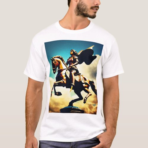 Ethereal Triumph Joan of Arcs Ascension T_Shirt