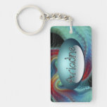 Ethereal Veil Key Chain at Zazzle