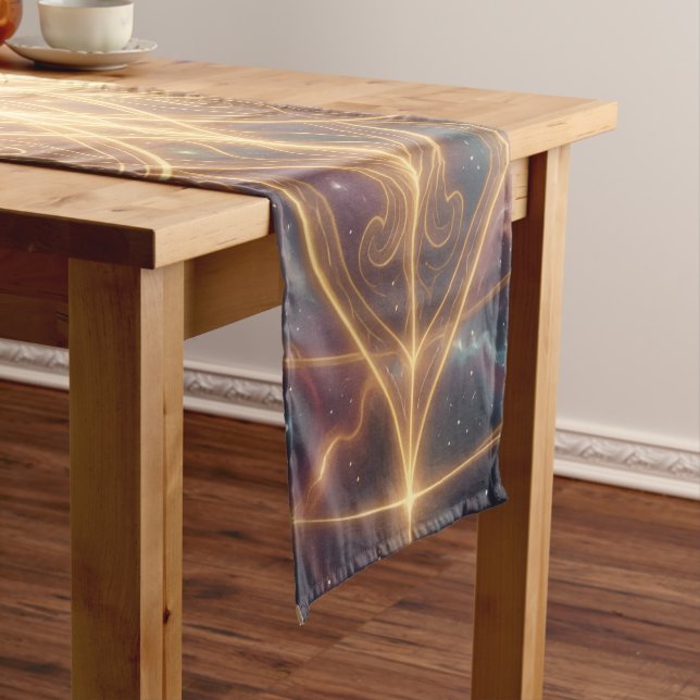 Ethereal Vision – Beyond Reality36 Short Table Runner (In Situ)
