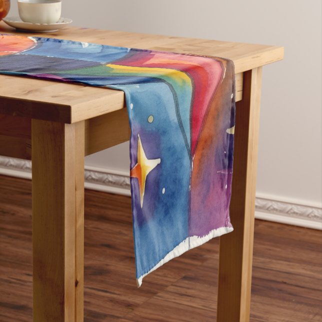 Ethereal Vision – Beyond Reality41 Short Table Runner (In Situ)